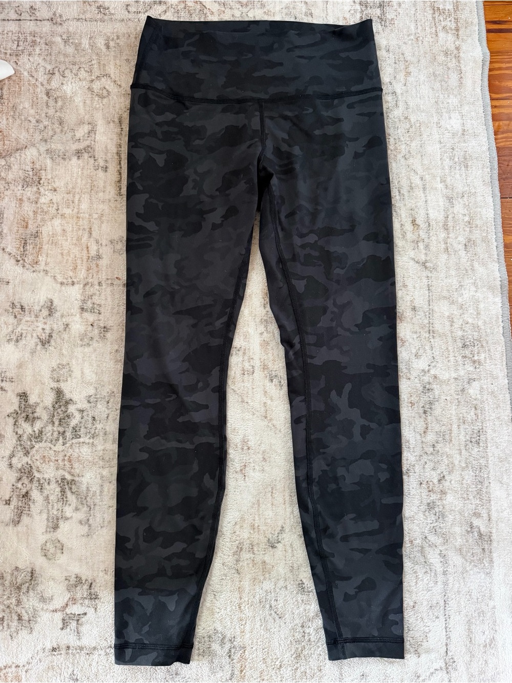 Lululemon Align Pant 28” Incognito Camo Multi Grey Leggings Size 10